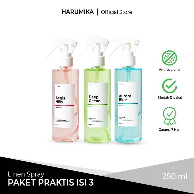 Harumika Linen Spray Set 3